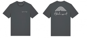 T-SHIRT UNISEXE – ARDECHE SPIRIT (ÉDITION ANTHRACITE & LOGO BLANC)