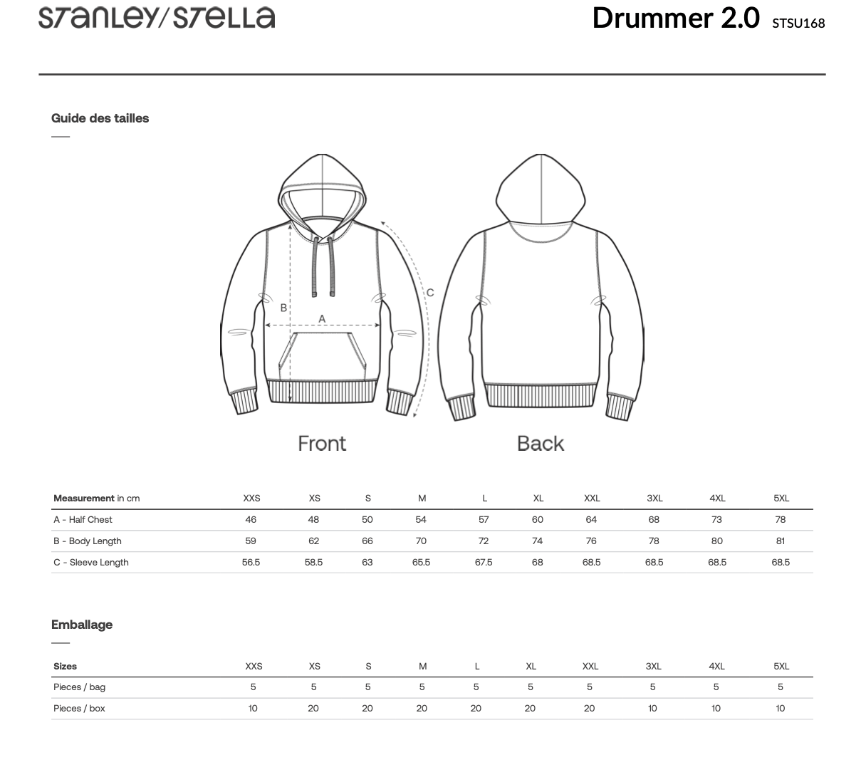SWEAT A CAPUCHE – GIVE ME A HUG (ÉDITION BLEU & LOGO BLANC) – Image 5